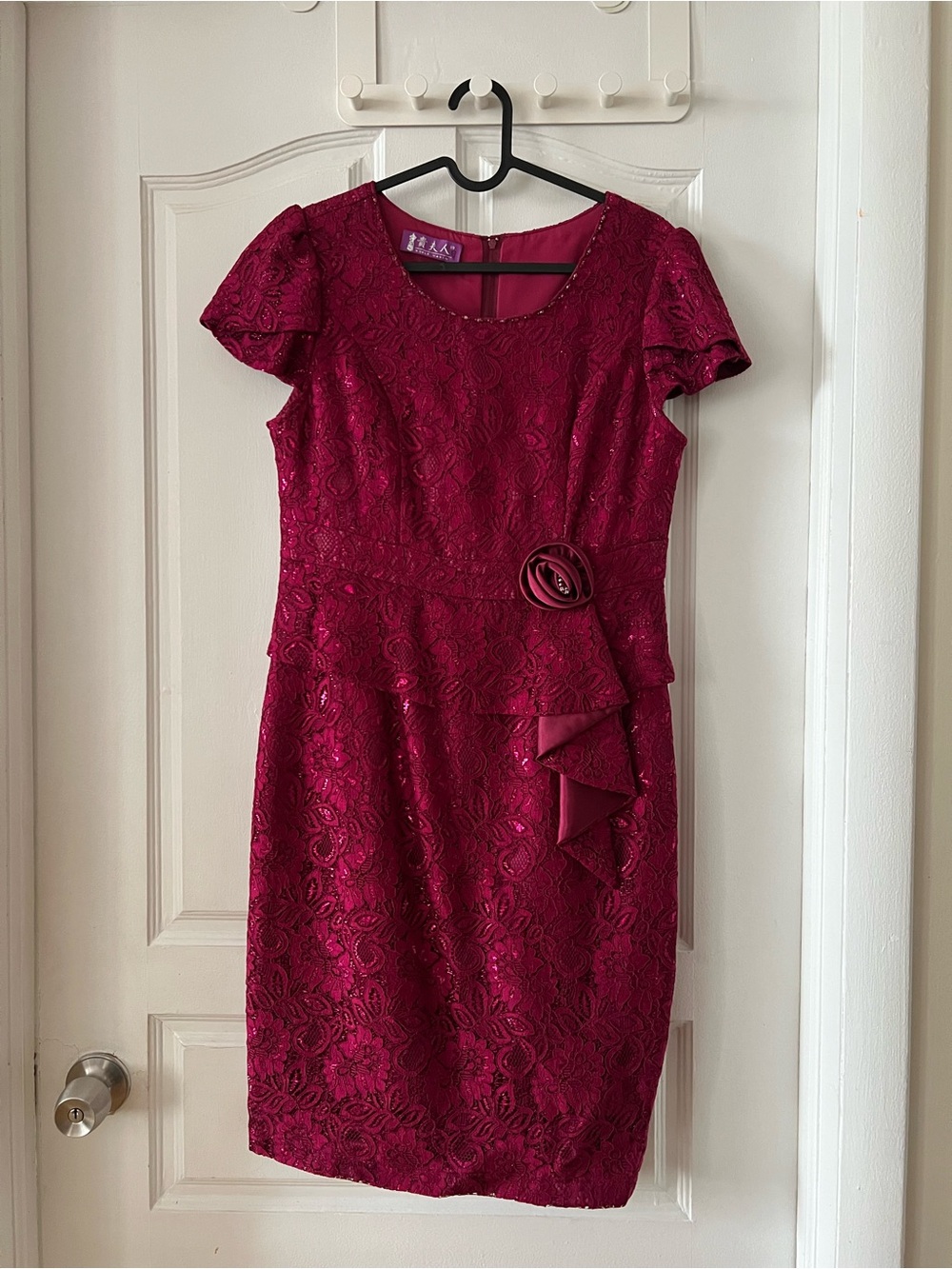 Dark Pink Party Dress